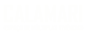 Calamari - Logo escrita em branco